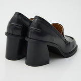 LOAFER HEEL SHOES Black / M
