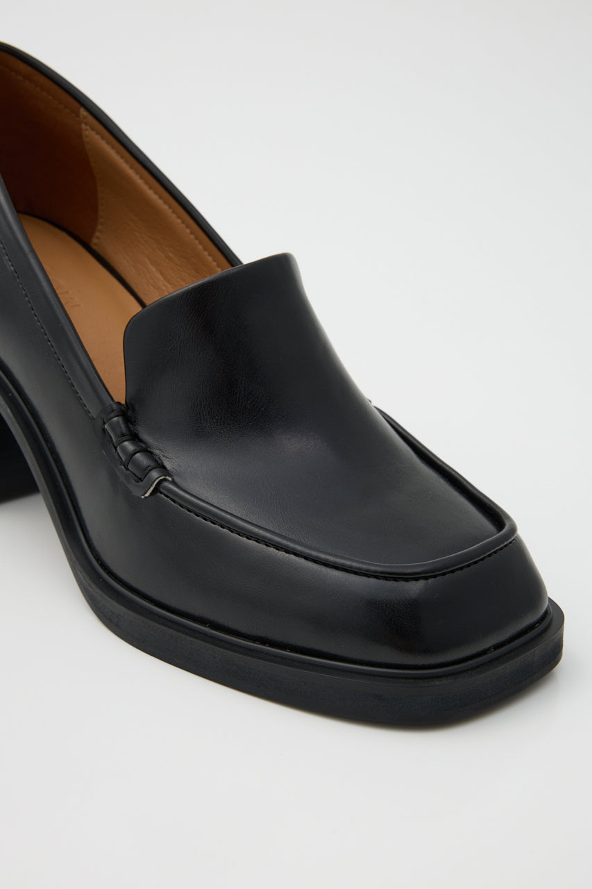 LOAFER HEEL SHOES Black / M