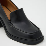 LOAFER HEEL SHOES Black / M