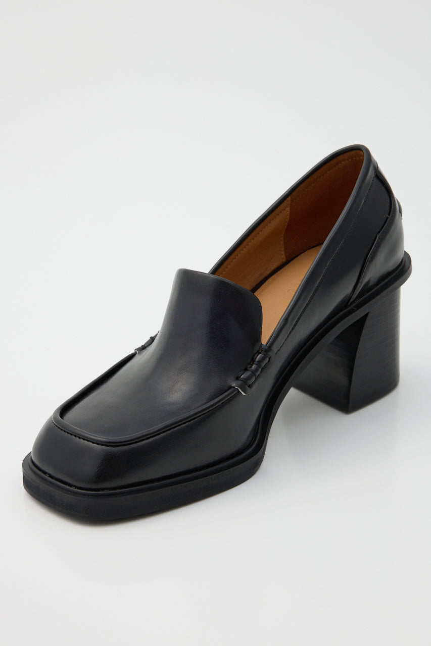 LOAFER HEEL SHOES Black / M