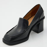 LOAFER HEEL SHOES Black / M
