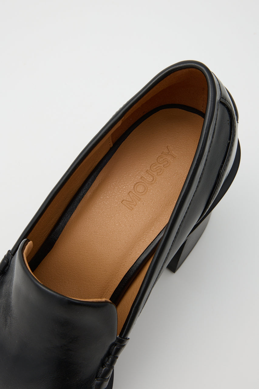 LOAFER HEEL SHOES Black / M