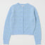 SHADOW STRIPE KNIT CARDIGN Light Blue / Free