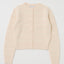 SHADOW STRIPE KNIT CARDIGN Off White / Free