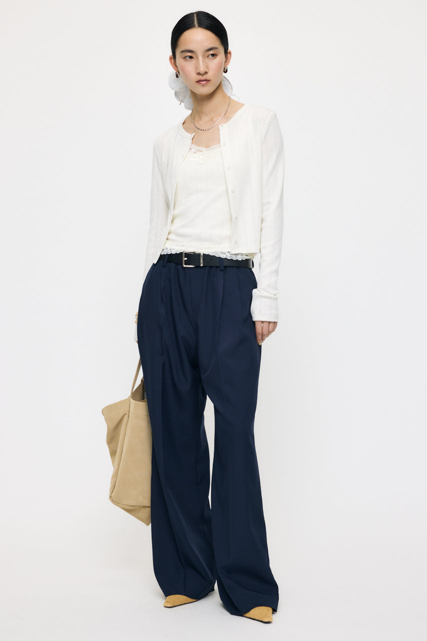 トップス moussy LACY CAMI AND CARDIGAN Lacy Cami And Cardigan – MOUSSY