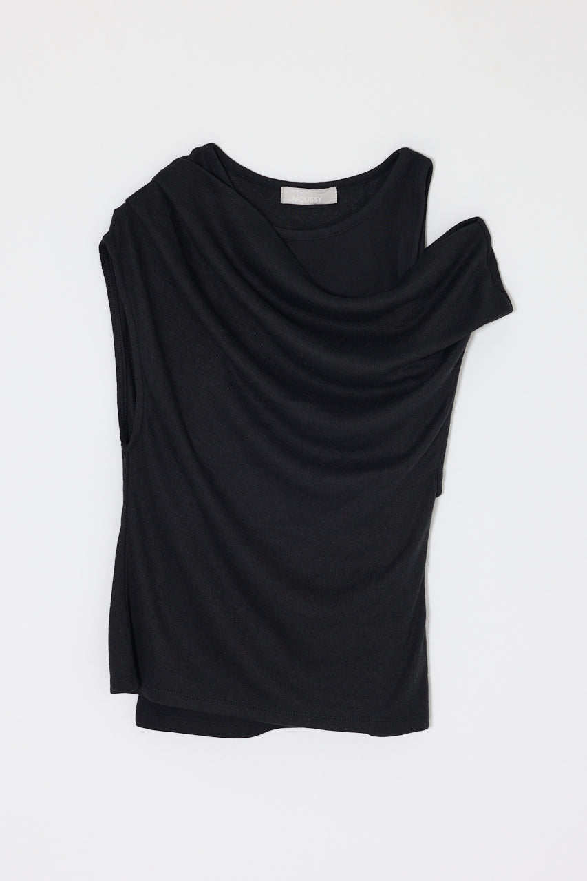LAYERED OFF SHOULDER TOP Black / Free