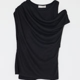 LAYERED OFF SHOULDER TOP Black / Free