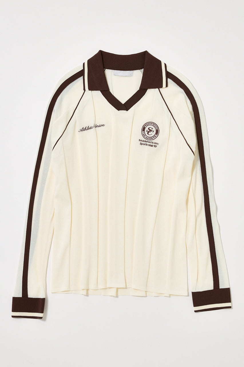 KNIT GAME SHIRT - JS Ivory / Free