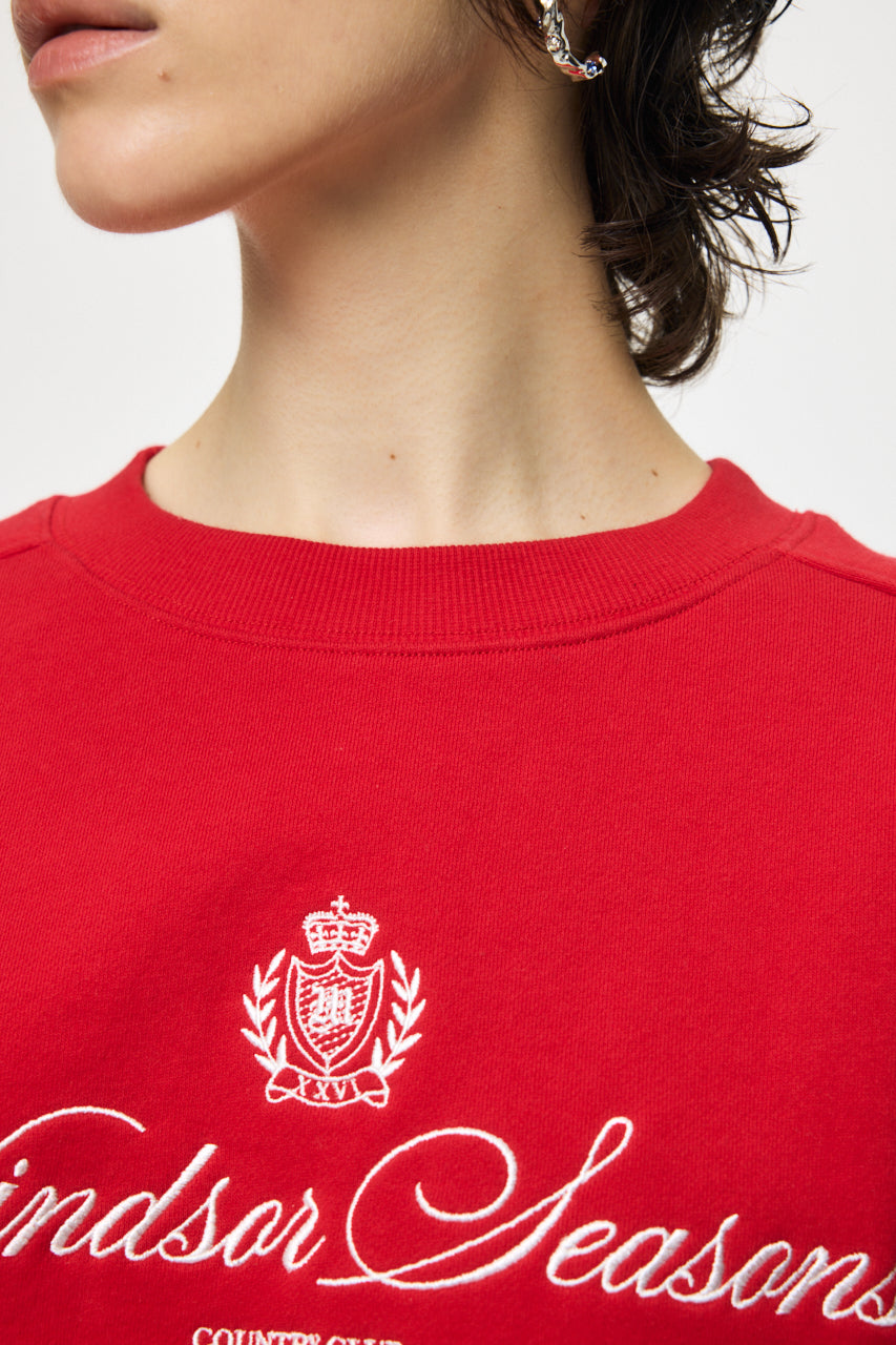 CC EMBROIDERY POJ Red / Free
