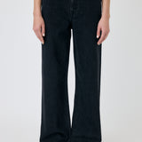 HIGH WAIST BLACK STRAIGHT