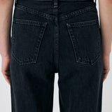 HIGH WAIST BLACK STRAIGHT