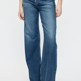 TENCEL DENIM STRAIGHT Blue / 23