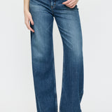 TENCEL DENIM STRAIGHT Blue / 23