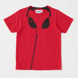 VQ TROMPE L'OEIL BABY TEE Red / S