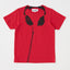 VQ TROMPE L'OEIL BABY TEE Red / S