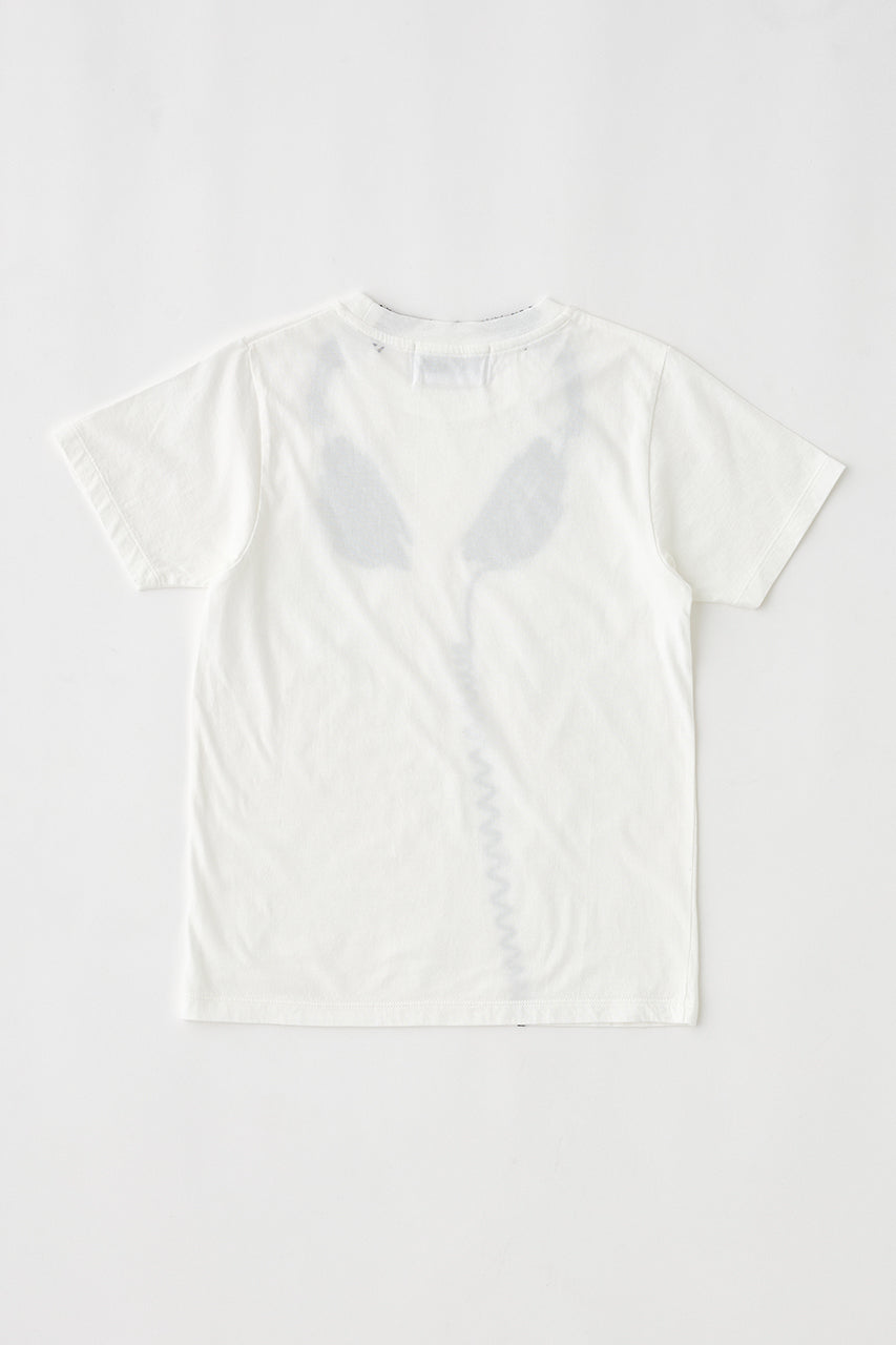 VQ TROMPE L'OEIL BABY TEE White / S