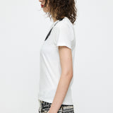 VQ TROMPE L'OEIL BABY TEE White / S