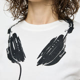 VQ TROMPE L'OEIL BABY TEE White / S