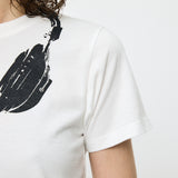 VQ TROMPE L'OEIL BABY TEE White / S