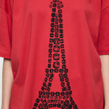 VQ PARIS SYNDROME T SHIRT Red / S
