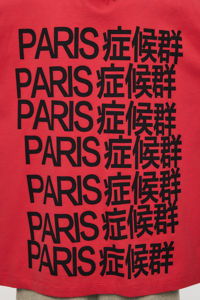 VQ PARIS SYNDROME T SHIRT Red / S