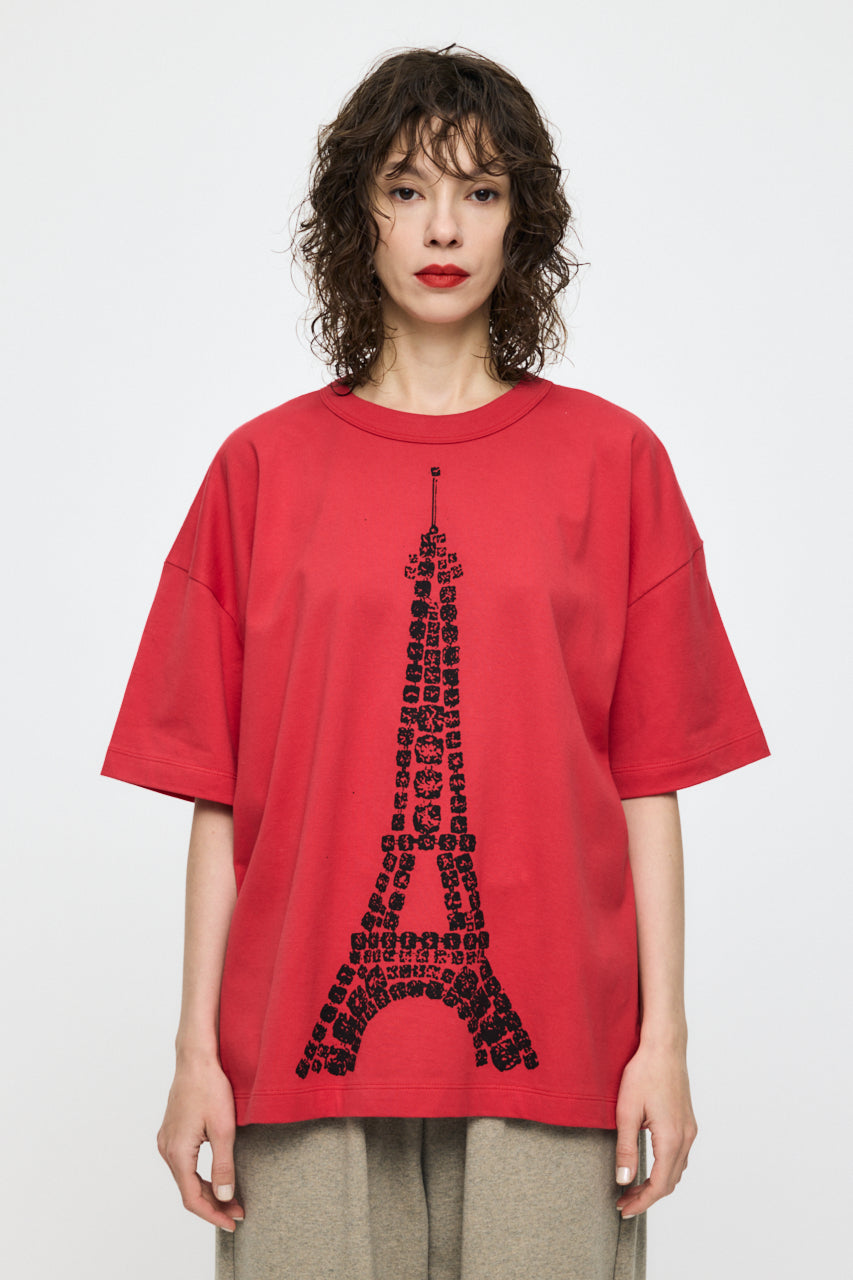 VQ PARIS SYNDROME T SHIRT Red / S