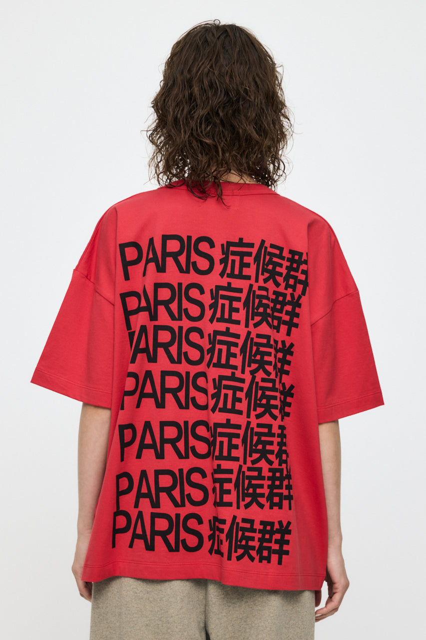 VQ PARIS SYNDROME T SHIRT Red / S
