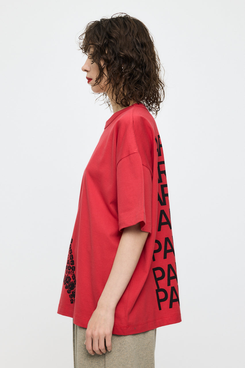 VQ PARIS SYNDROME T SHIRT Red / S