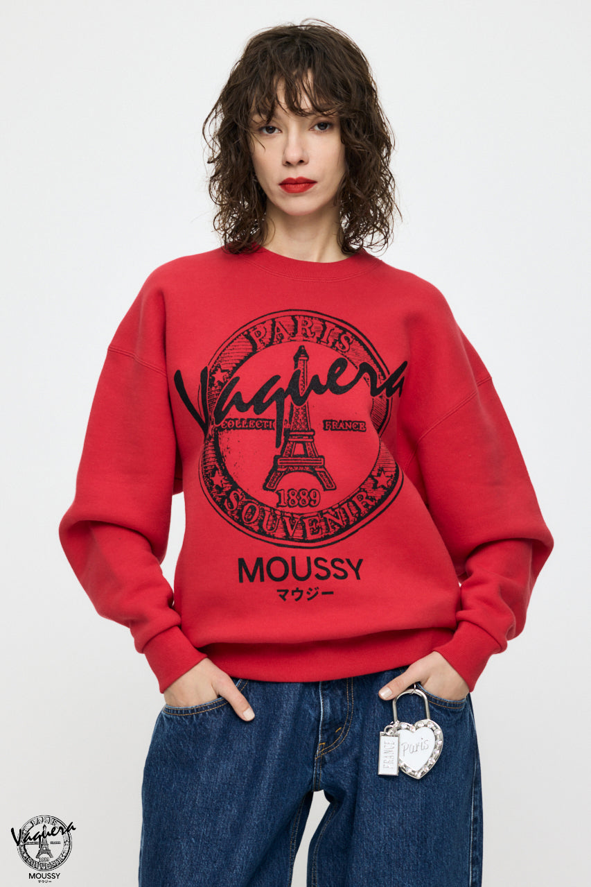 VQ OVERSIZED SWEATSHIRT Red / M