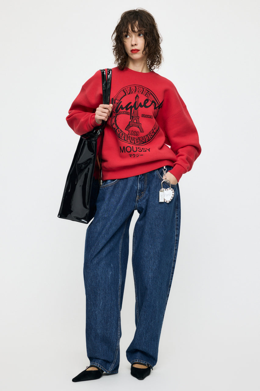 VQ OVERSIZED SWEATSHIRT Red / M