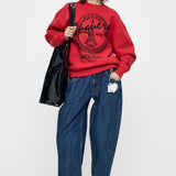 VQ OVERSIZED SWEATSHIRT Red / M
