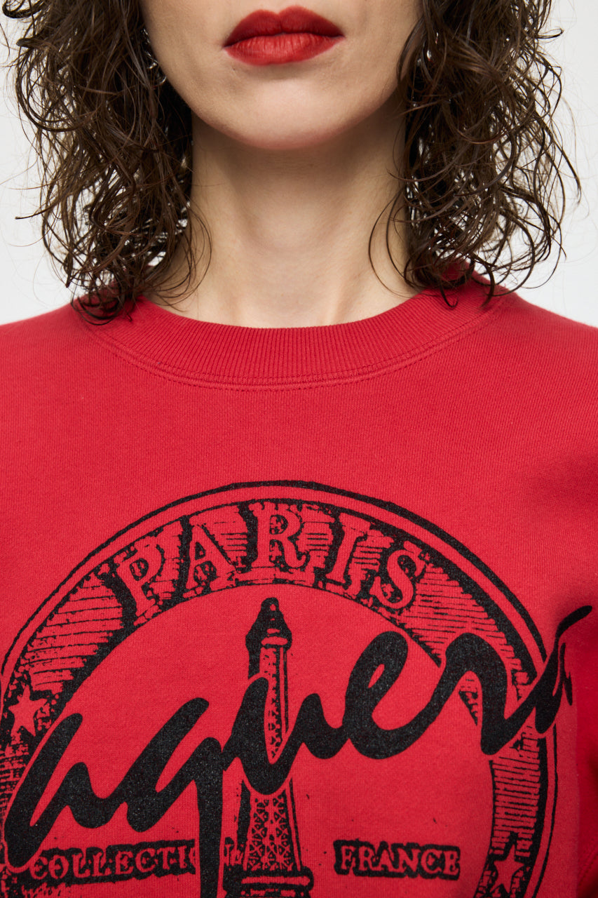 VQ OVERSIZED SWEATSHIRT Red / M