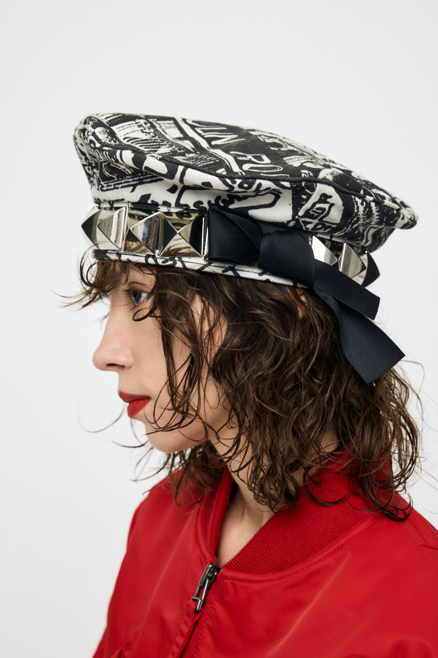 VQ PARIS SYNDROME  DENIM BERET Multi 1 / S