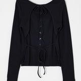 INSILENCE LAYER CUT TOPS Black / 1 (S)