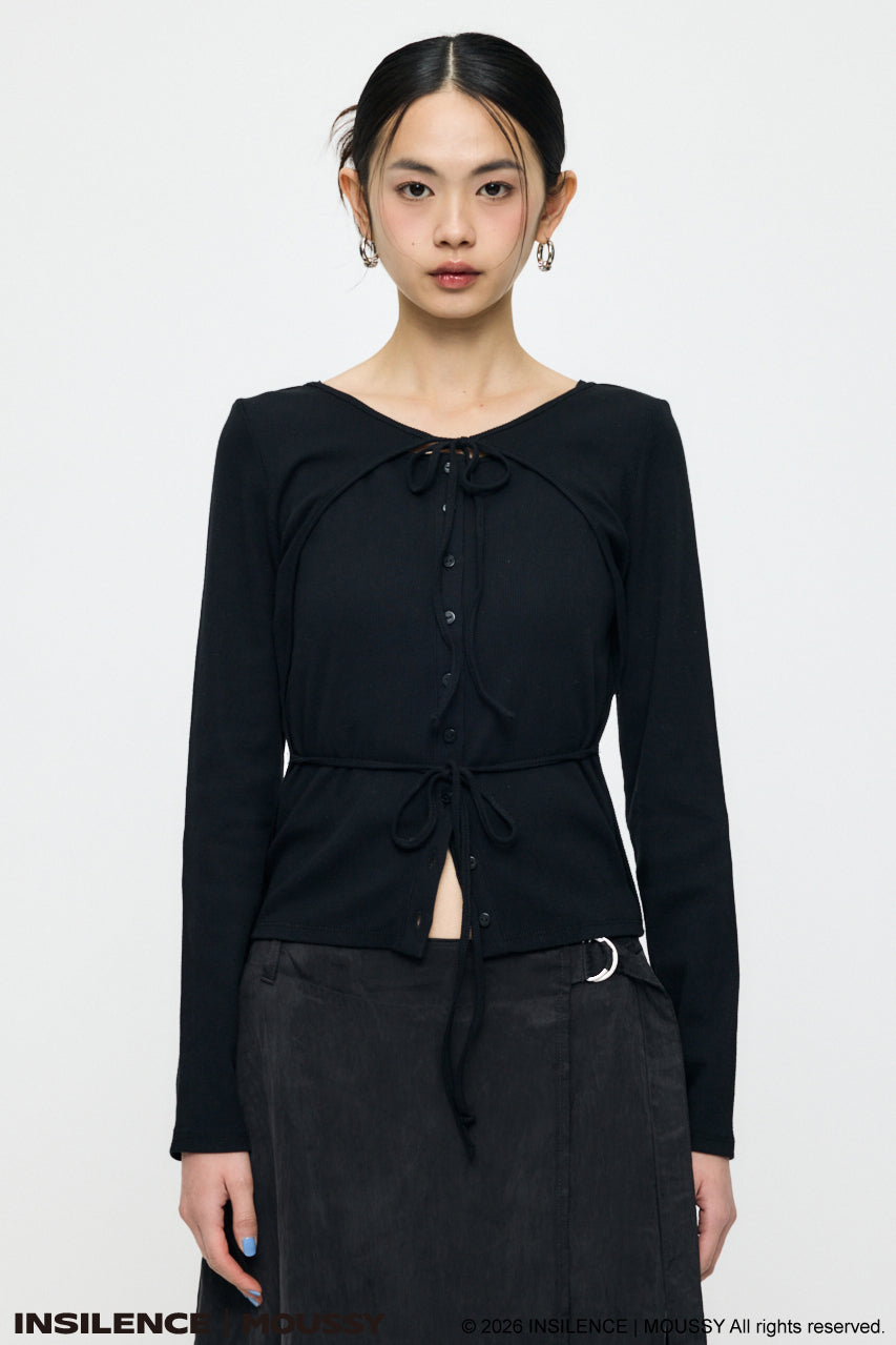 INSILENCE LAYER CUT TOPS Black / 1 (S)