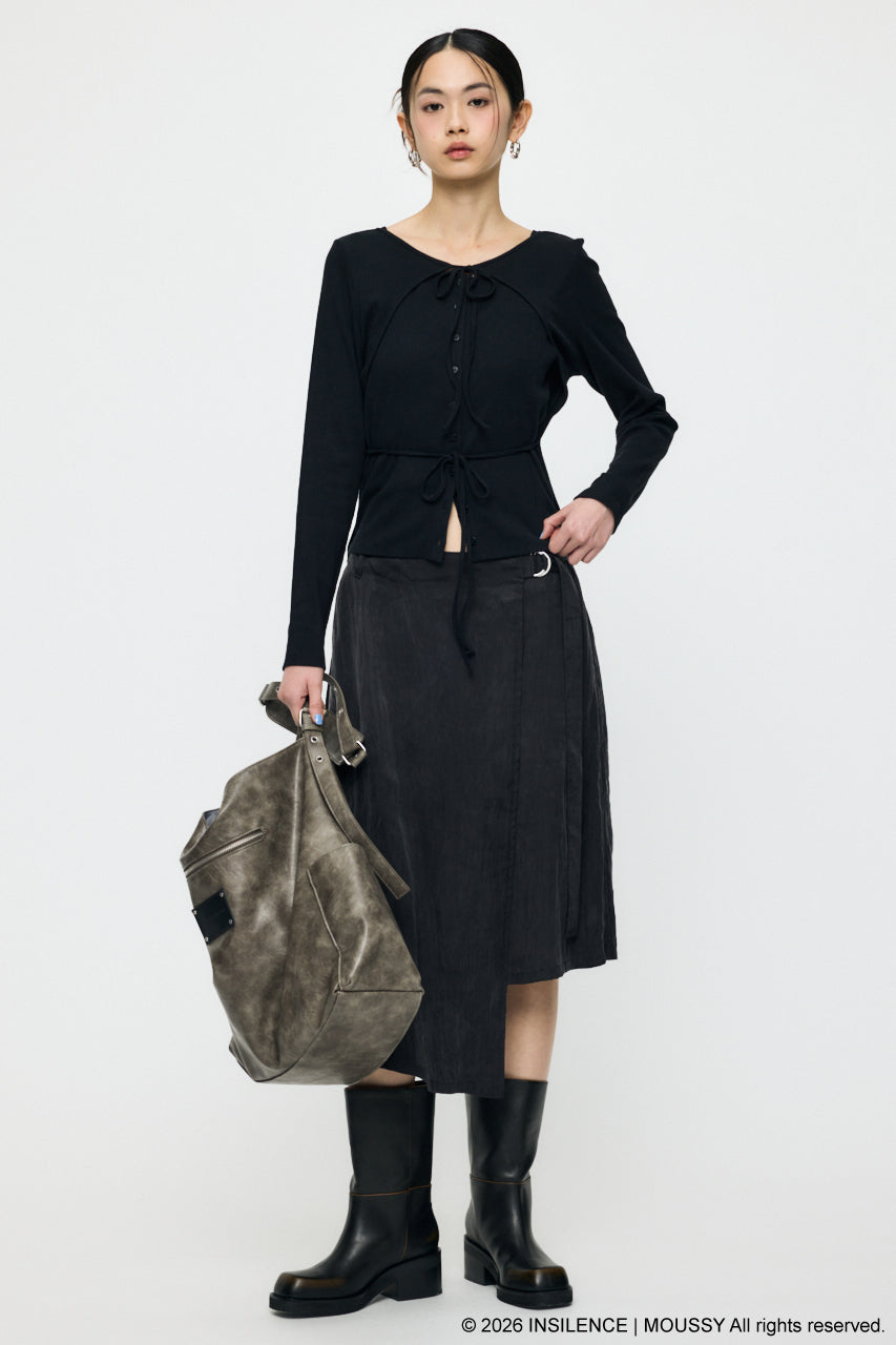 INSILENCE LAYER CUT TOPS Black / 1 (S)