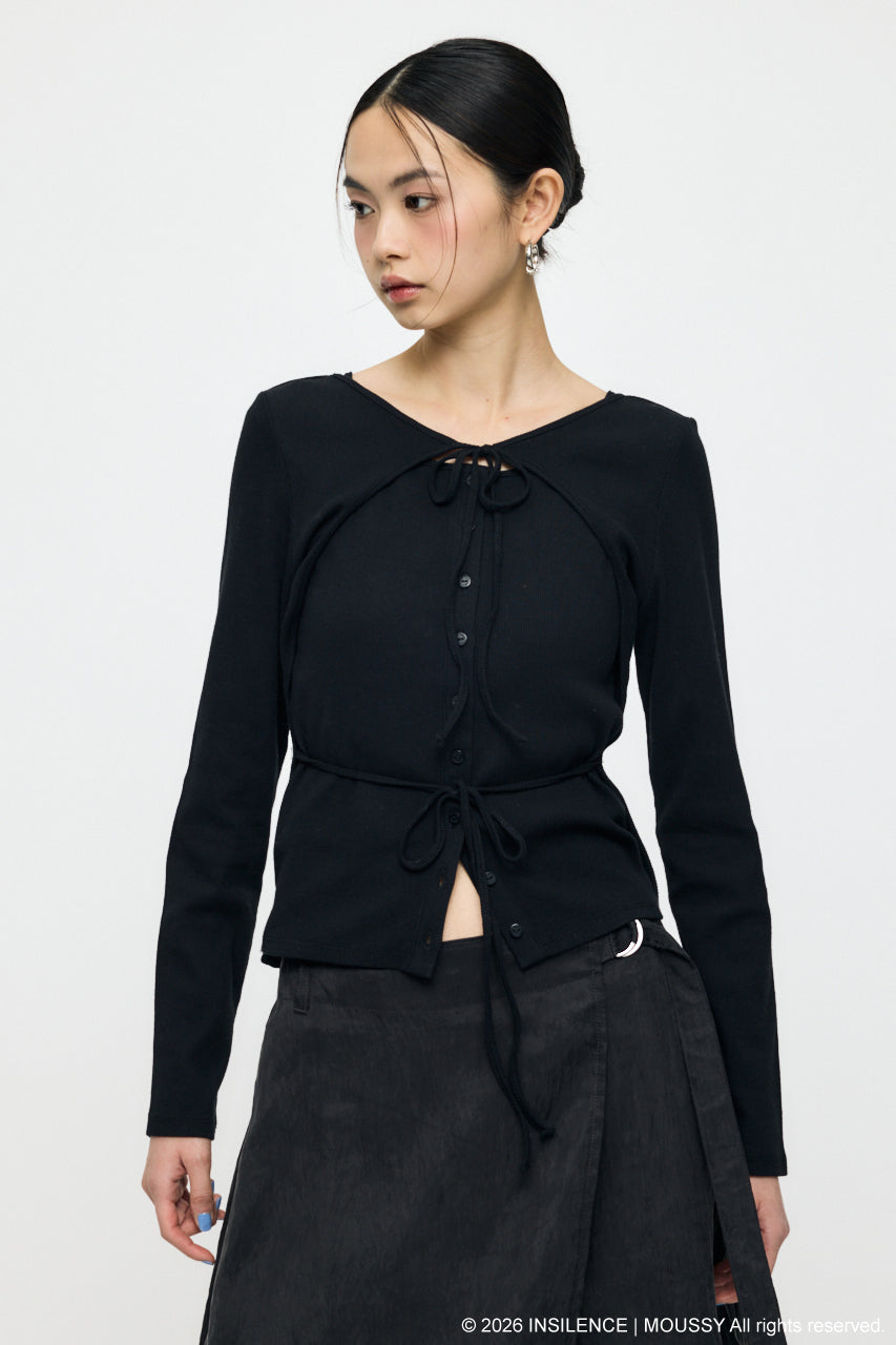 INSILENCE LAYER CUT TOPS Black / 1 (S)
