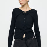 INSILENCE LAYER CUT TOPS Black / 1 (S)