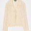 INSILENCE FRONT TIE SHIRT Ivory / Free