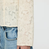 INSILENCE FRONT TIE SHIRT Ivory / Free