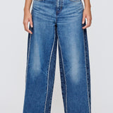 TAHITI TWO-TONE WIDE PANTS