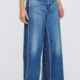 TAHITI TWO-TONE WIDE PANTS