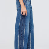 TAHITI TWO-TONE WIDE PANTS