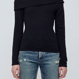 OFF SHOULDER LONG SLEEVE
