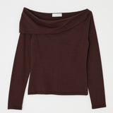 OFF SHOULDER LONG SLEEVE