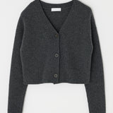 V NECK CARDIGAN