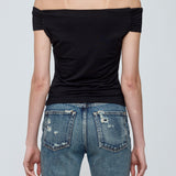 OFF SHOULDER TEE