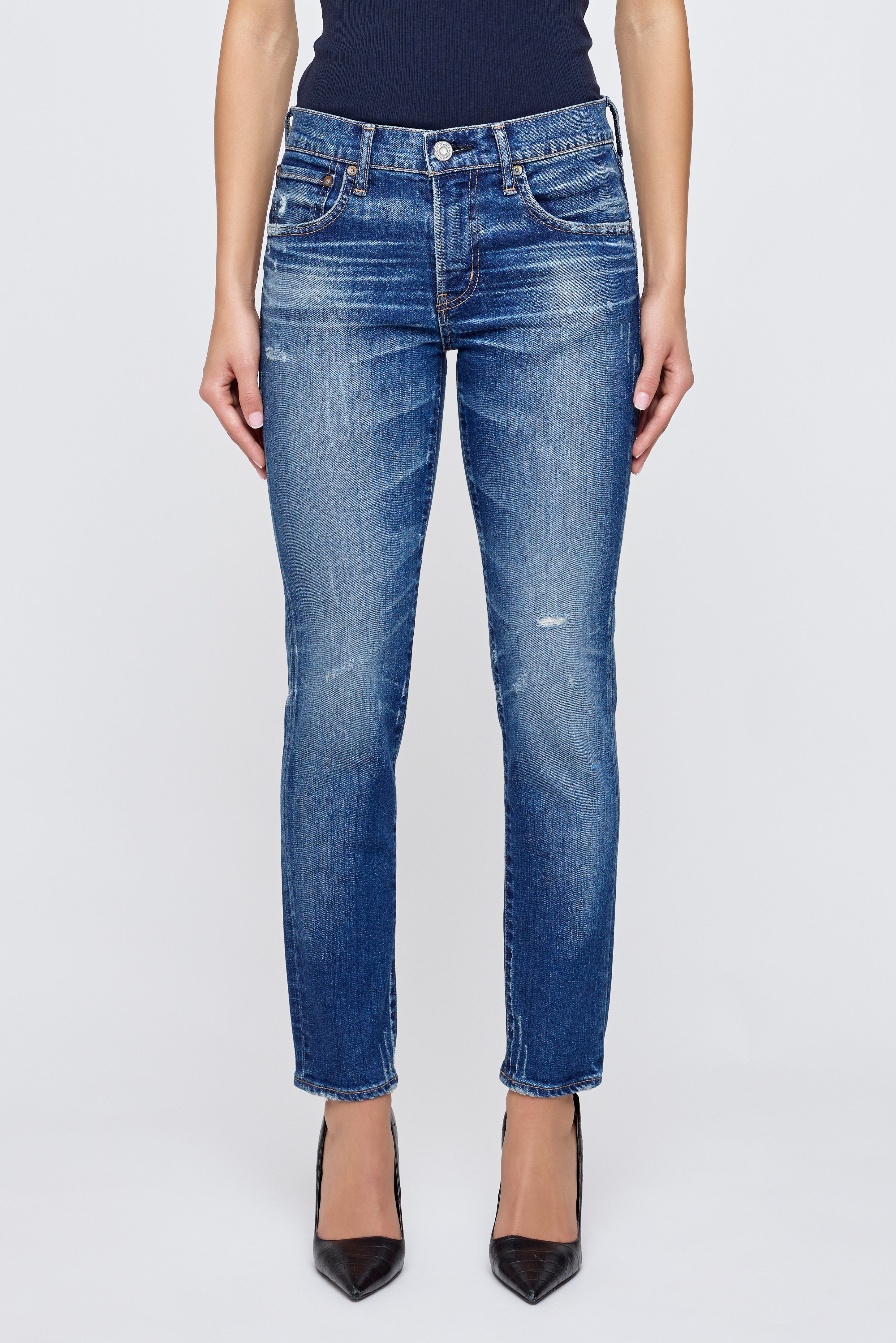 VELMA SKINNY-L Dark Blue / 23