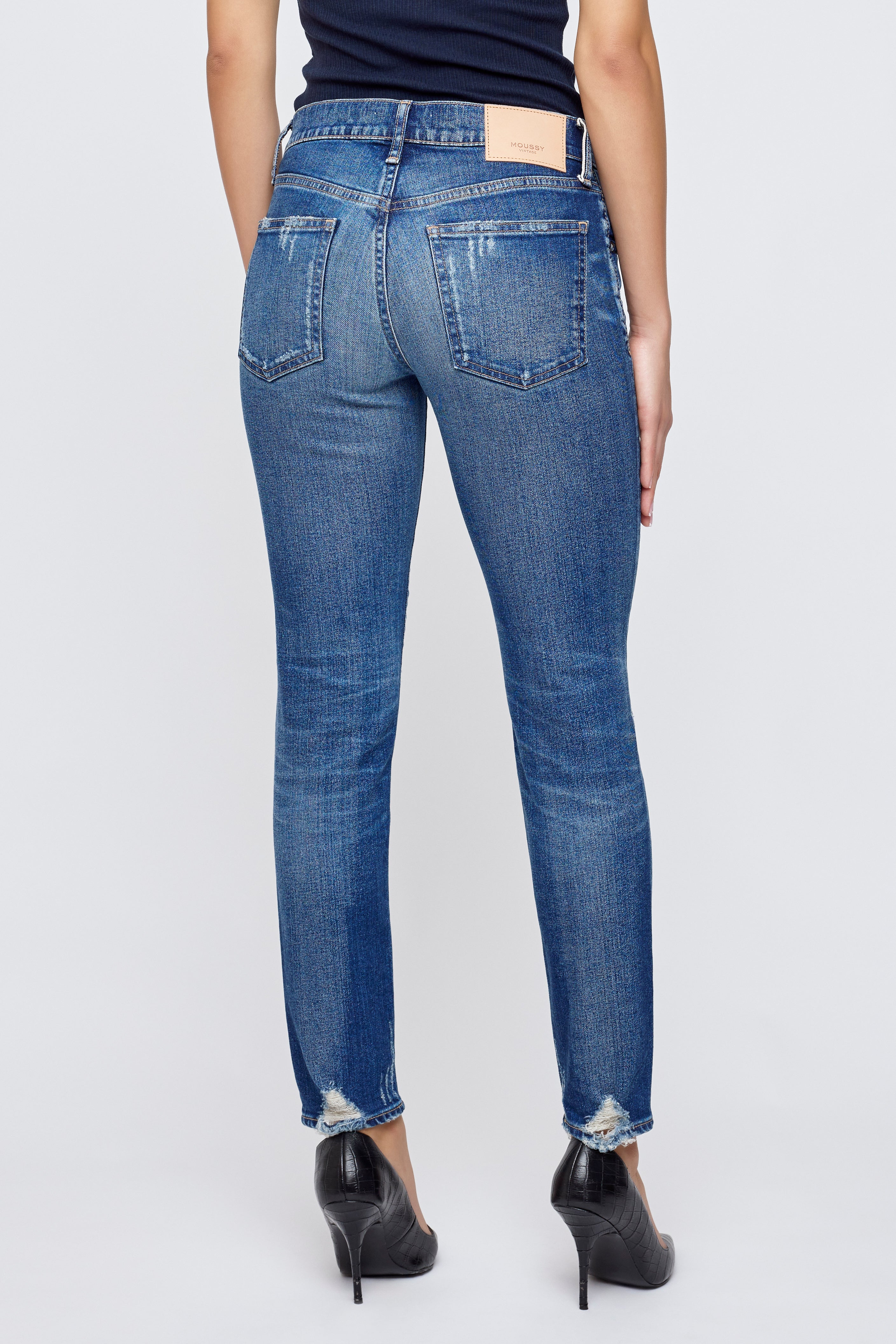 VELMA SKINNY-L Dark Blue / 23