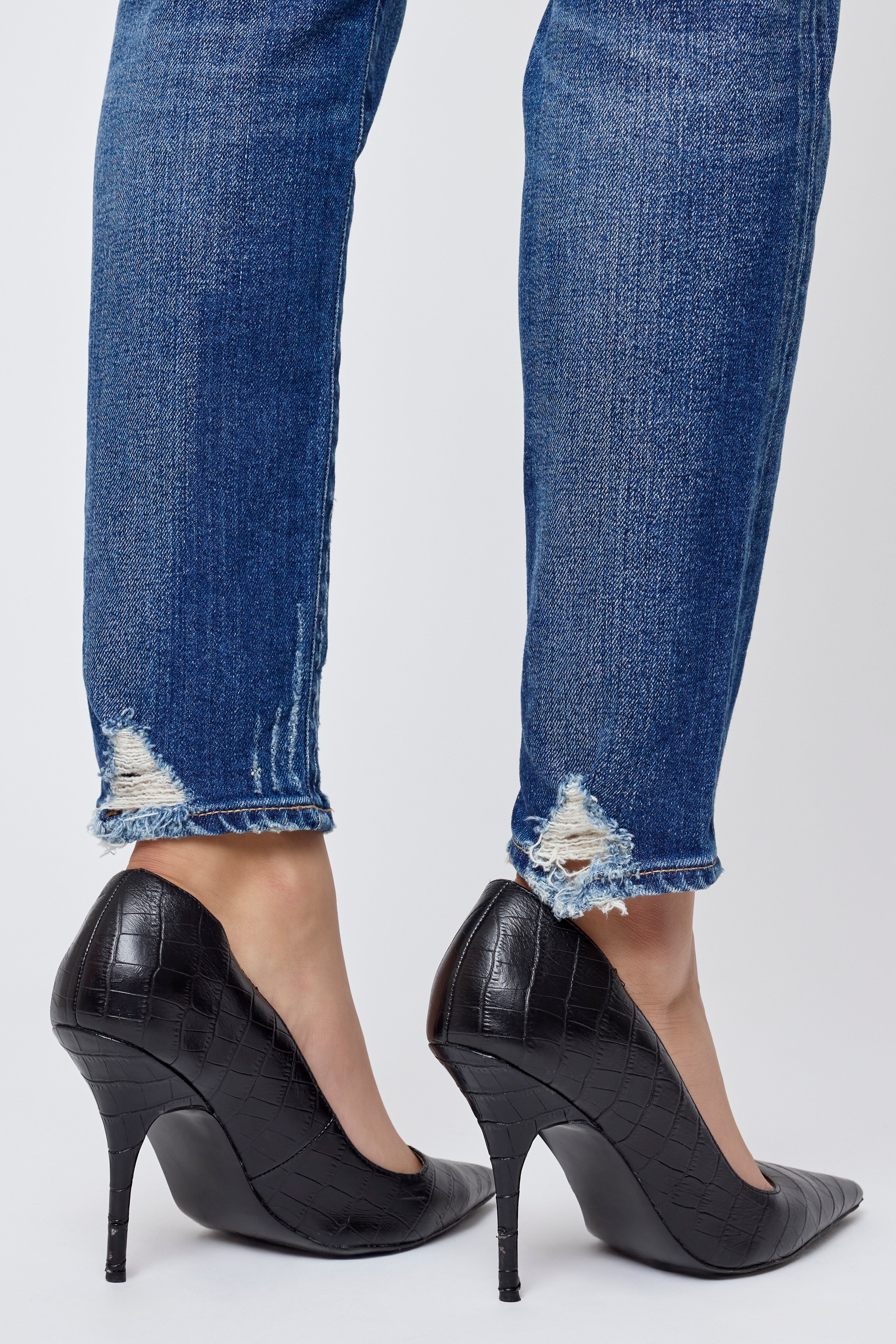 VELMA SKINNY-L Dark Blue / 23